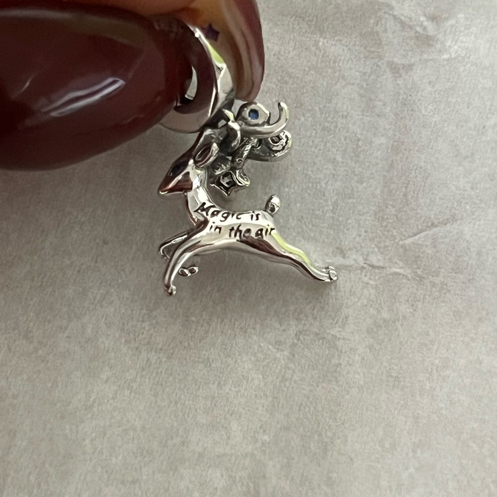 PANDORA MAGICAL CHRISTMAS REINDEER DANGLE CHARM